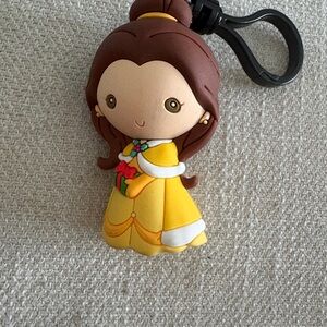 Disney Princess Figural Bag Clip Belle Christmas Winter Holiday